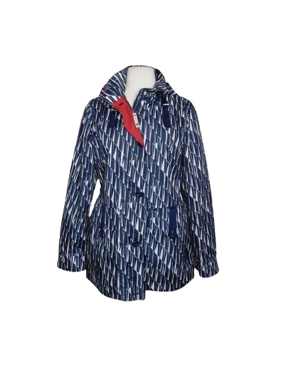 Lands' End Jackets & Blazers - Lands’ End Women’s Hooded Rain Jacket Windbreaker - Size L - Storm Raker